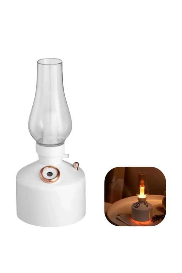 Ethab Giyim Vintage Dekoratif Gaz Lambası Görünümlü Aromaterapi Difüzör 1200 Mah Usb Şar - Glst2044-445