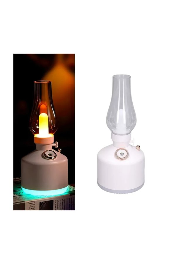Ethab Giyim Vintage Dekoratif Gaz Lambası Görünümlü Aromaterapi Difüzör 1200 Mah Usb Şar - Glst2044-445