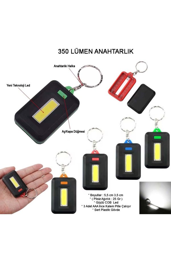 Ethab Ticaret Ortam Aydınlatan 350 Lümen Anahtarlık Wt-377