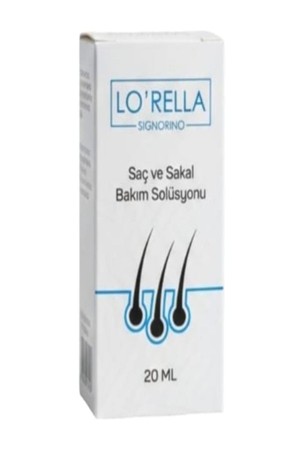 Lorella Lo Rella Saç Ve Sakal Kıran Saç Besleyici Solüsyon 20 Ml