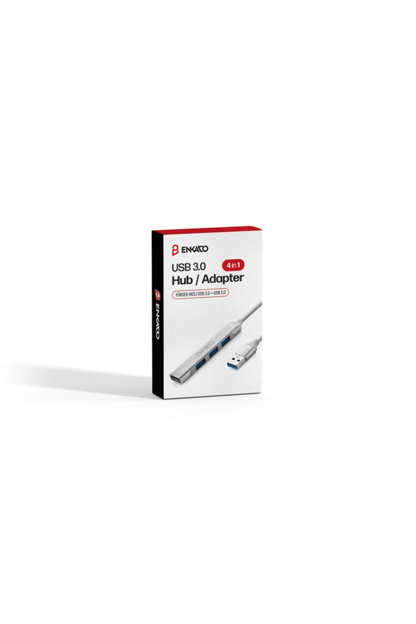 Enkado Ekd-Uh60, Usb3.0 To 3Xusb 2.0, 1Xusb 3.0, Metal, Usb Hub