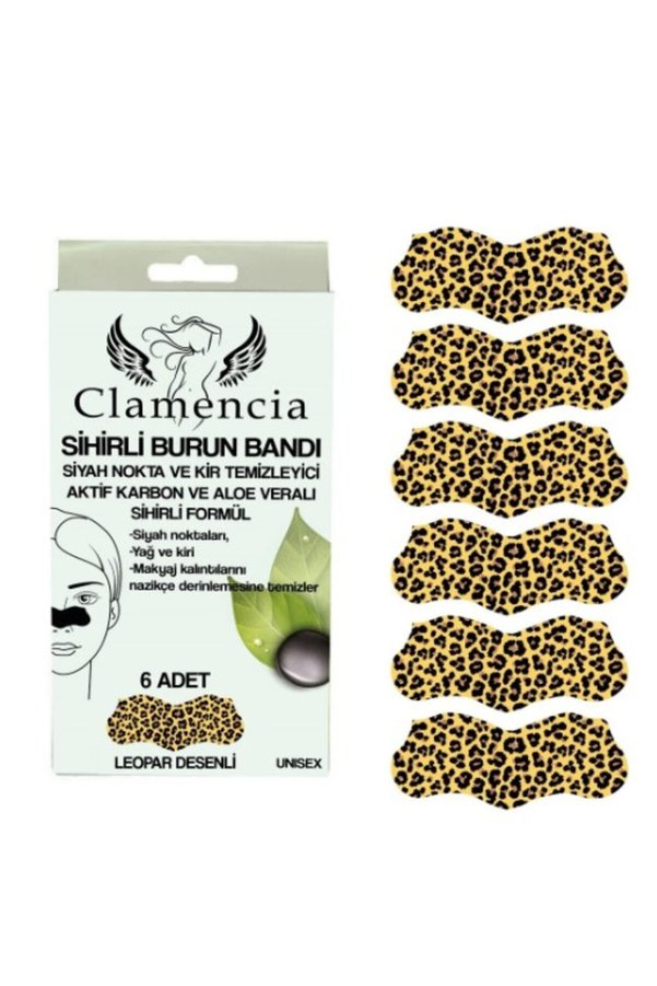 Clamencia Burun Bantı Leopar 6 Lı