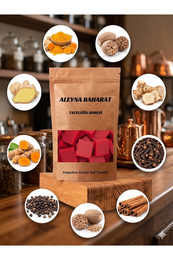 Aleyna Baharat Lohusa Şerbeti Şekeri & Baharatları 500 Gr / Kızamık Şekeri / Kaynar Baharatı Şerbet