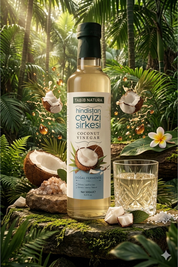 Aleyna Baharat Hindistan Cevizi Sirkesi Coconut Vinegar 500 Ml