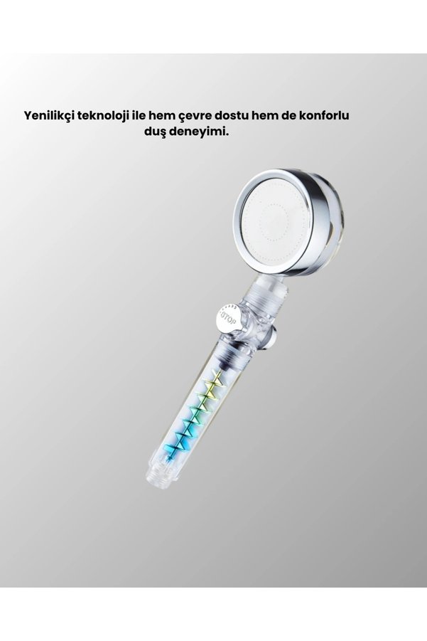 Epilons Start Stop Kontrollü El Duşu – Basınçlı, Su Tasarruflu, Sağanak Yağmur Deneyimi