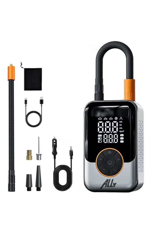 Northcity N Ally St-221D Pro Akıllı Hava Kompresörü Araç Kablosuz Hava Pompası-(5775)