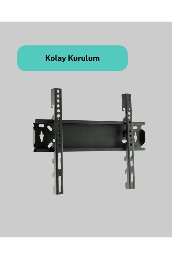 Babuba Ayarlanabilir 32-42 İnç Led Tv Duvar Askı Braketi 40 Kg Taşıma - Bbbbbb3057-3520
