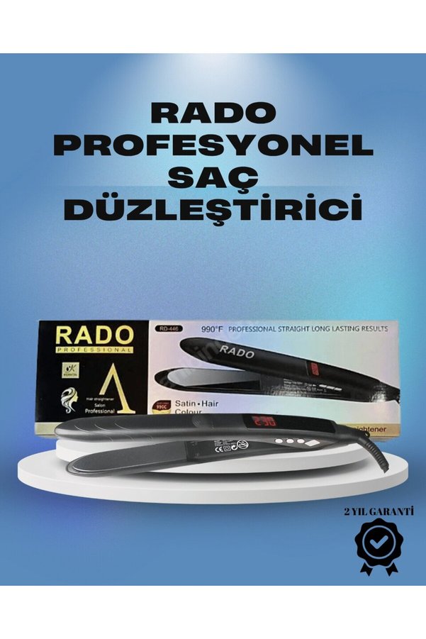 Ethab Giyim Rado Rd-446 Hızlı Isınan Profesyonel Düzleştirici - Glst9962-2696
