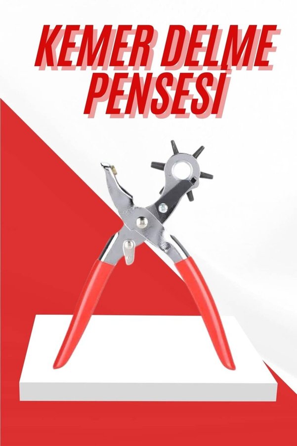 Ethab Giyim Kemer Delme Pensesi 6 Farklı Boyutta Kemer Delici Ev Deri Kemer - Glst4726-4106