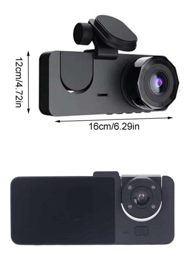 Ezere Dvr Araç İçi Kamera Hareket Algılayabilen 1080P Carplay Video Kaydedici - Karbul9449-2331