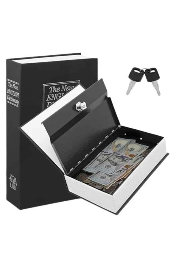 Astraltech Kilitli Gizli Kasa Sözlük Kumbara Kitap Sözlük Görünümlü 18Cm