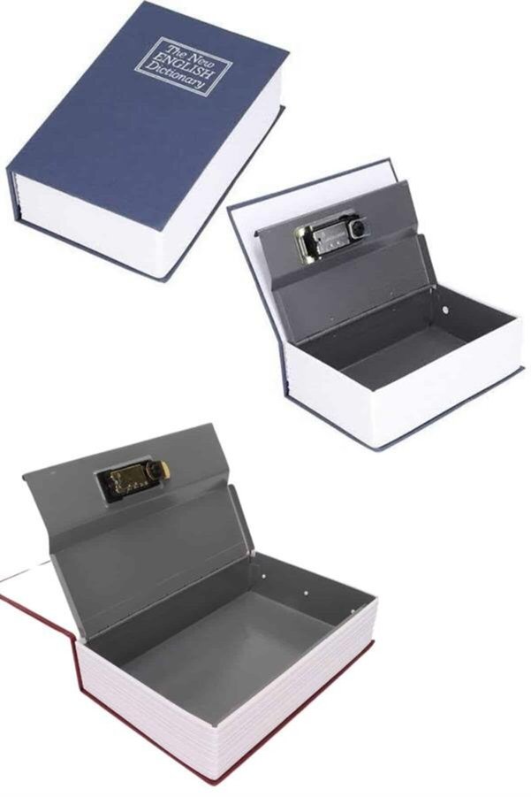 Astraltech Kilitli Gizli Kasa Sözlük Kumbara Kitap Sözlük Görünümlü 18Cm