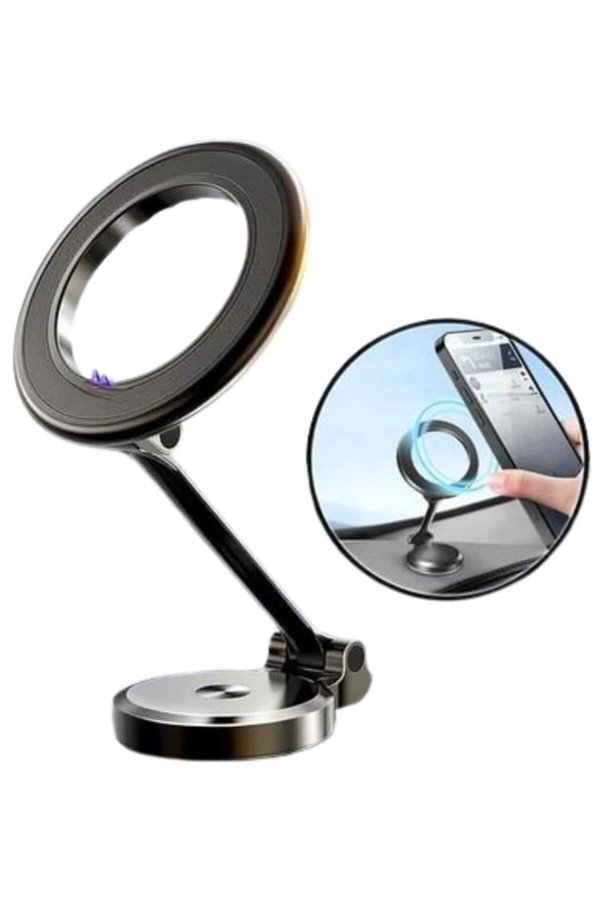 Etc Araç Içi Telefon Tutucu İos Uyumlu Magsafe Manyetik Mıknatıslı - Mmmmmm4066-2059