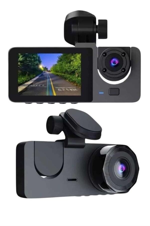 Ezere Dvr Araç İçi Kamera Hareket Algılayabilen 1080P Carplay Video Kaydedici - Karbul9449-2331