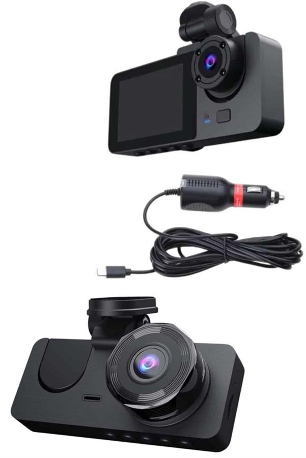 Ezere Dvr Araç İçi Kamera Hareket Algılayabilen 1080P Carplay Video Kaydedici - Karbul9449-2331