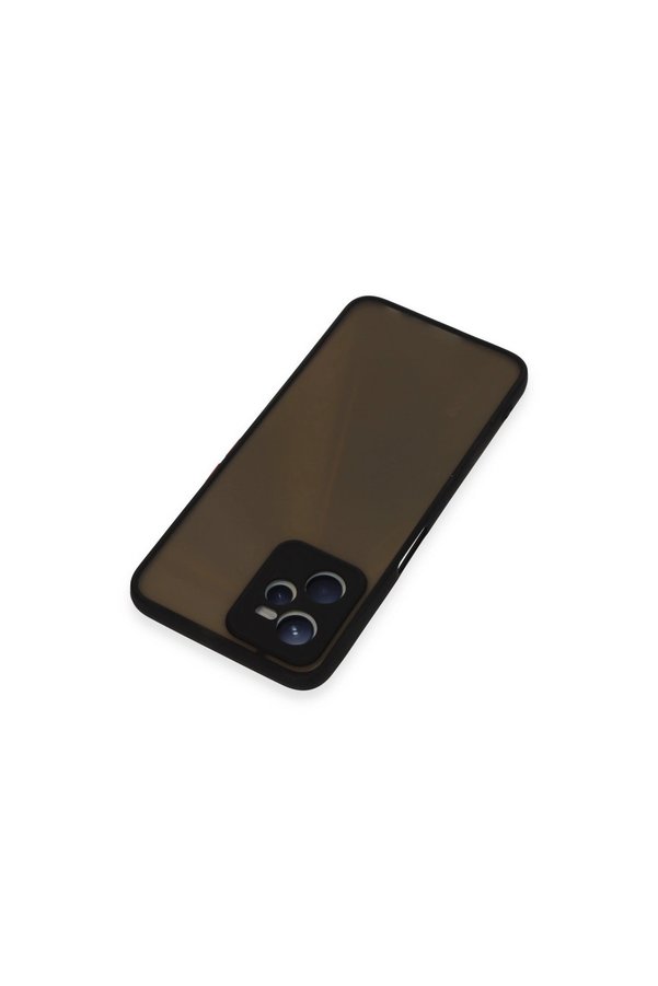 Evimdeyokyok Realme C35 Kılıf Montreal Silikon Kapak - Siyah