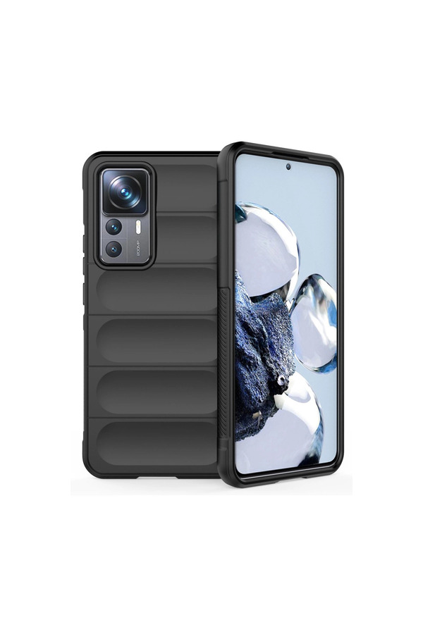 Evimdeyokyok Xiaomi Mi 12T Pro Kılıf Optimum Silikon - Siyah