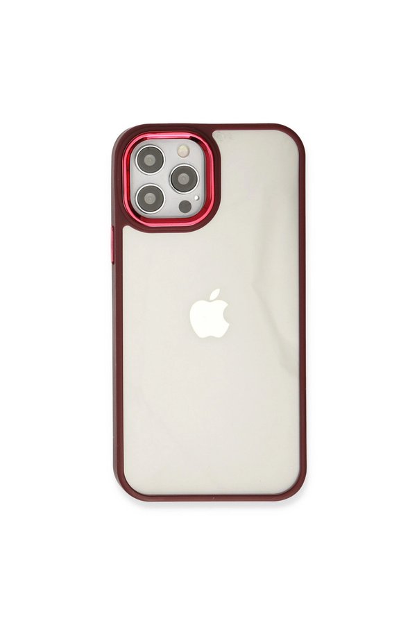 Evimdeyokyok Apple İphone 12 Pro Max Kılıf Dora Kapak - Kırmızı