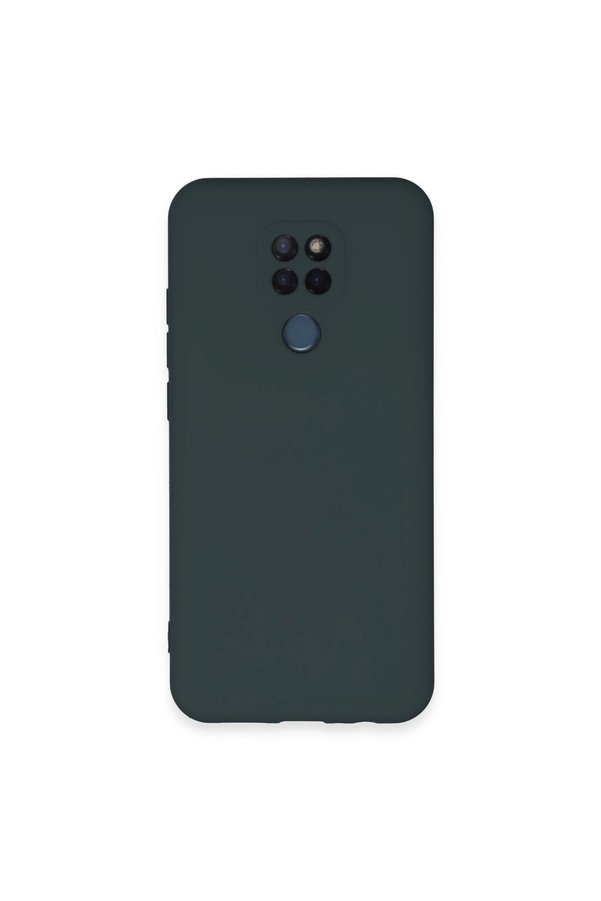 Evimdeyokyok General Mobile Gm 20 Kılıf Nano İçi Kadife Silikon - Koyu Yeşil