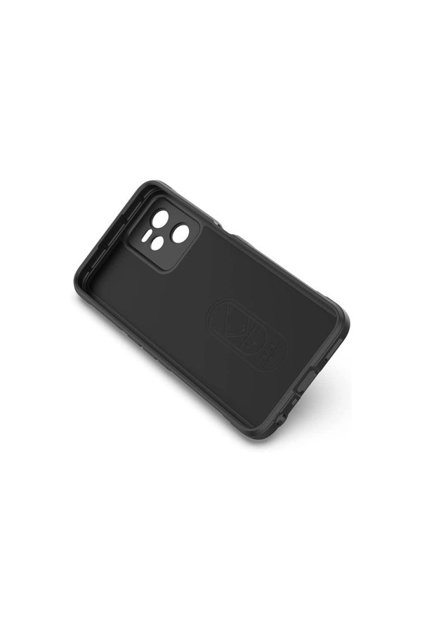 Evimdeyokyok Realme C35 Kılıf Optimum Silikon - Siyah