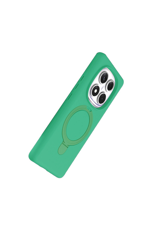 Evimdeyokyok Xiaomi Redmi Note 14 Pro 5G Regal Magsafe Standlı Kapak - Yeşil