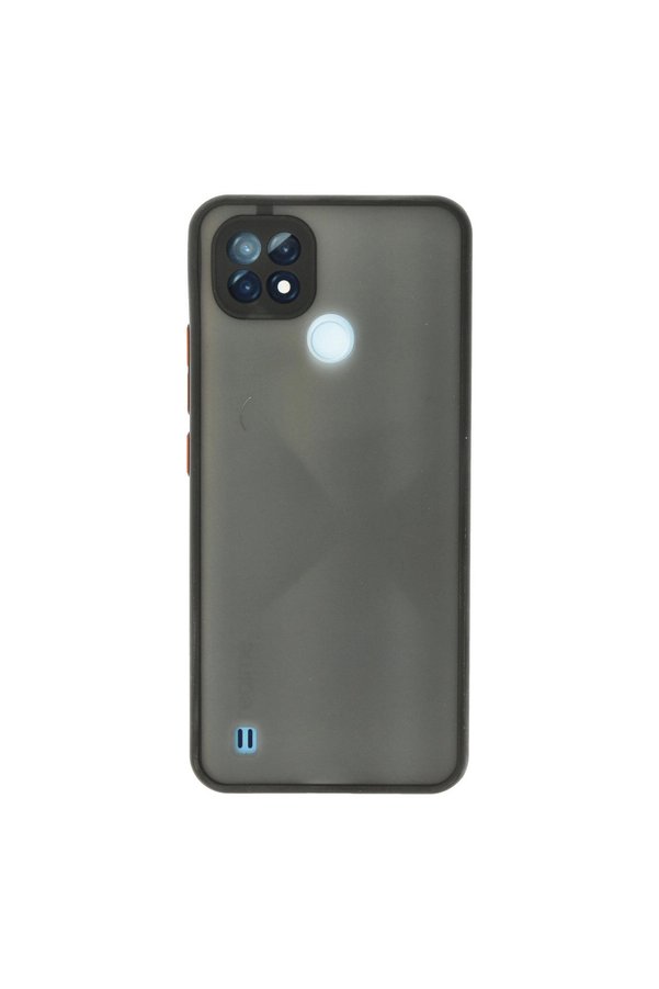 Evimdeyokyok Realme C21 Kılıf Montreal Silikon Kapak - Siyah