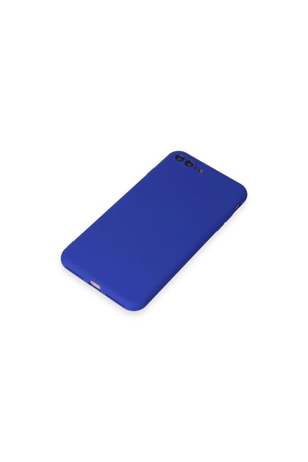 Evimdeyokyok Apple İphone 7 Plus Kılıf First Silikon - Koyu Mavi