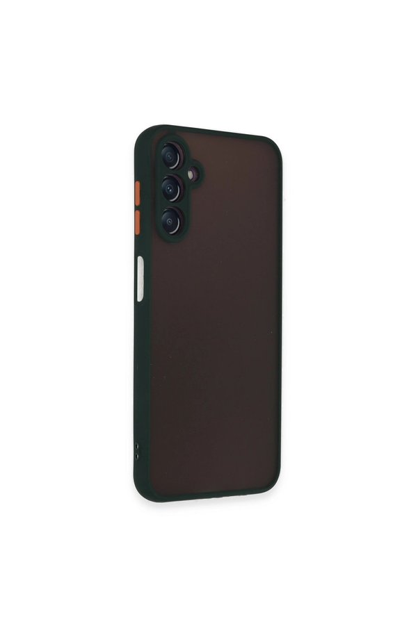 Evimdeyokyok Samsung Galaxy A14 4G Kılıf Montreal Silikon Kapak - Yeşil
