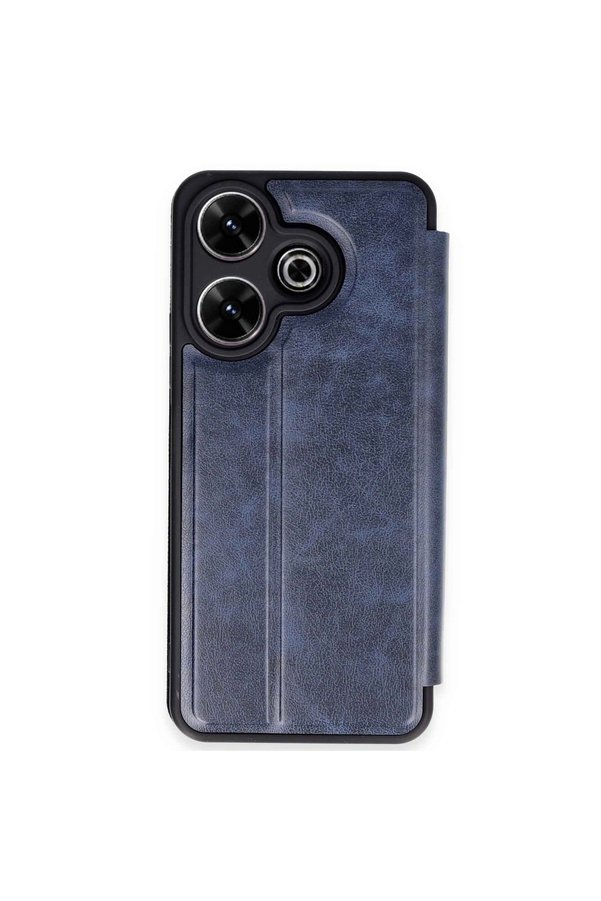Evimdeyokyok Xiaomi Redmi 13 4G Kılıf Flip Cover - Lacivert