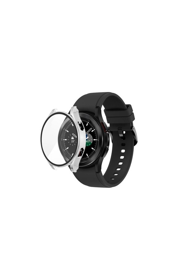 Evimdeyokyok Watch 5 44Mm Wall Camlı Kasa Ekran Koruyucu - Gümüş