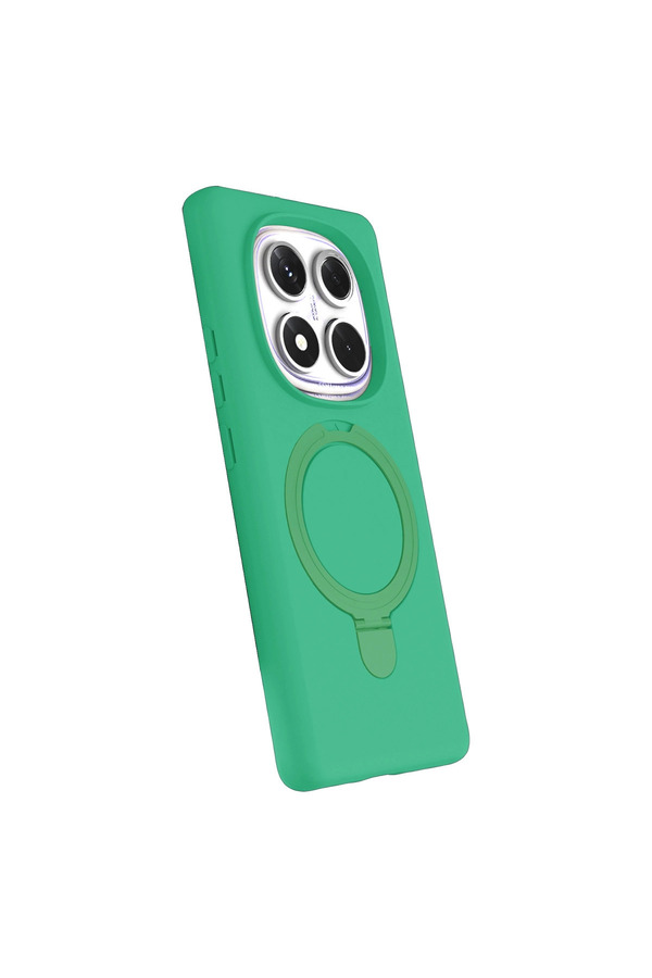 Evimdeyokyok Xiaomi Redmi Note 14 Pro 5G Regal Magsafe Standlı Kapak - Yeşil