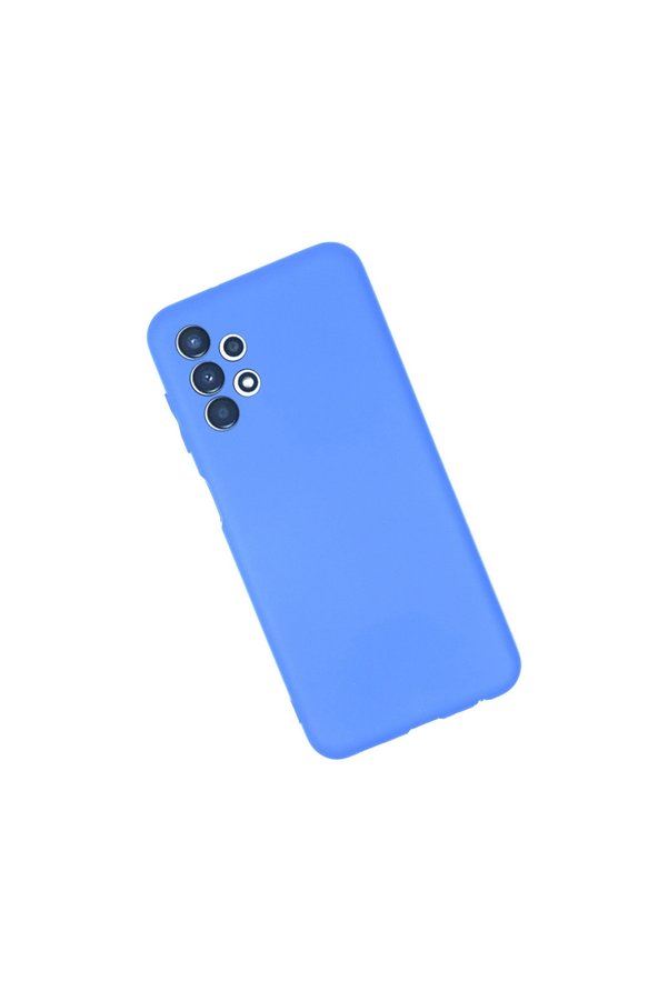 Evimdeyokyok Samsung Galaxy A13 4G Kılıf First Silikon - Mavi