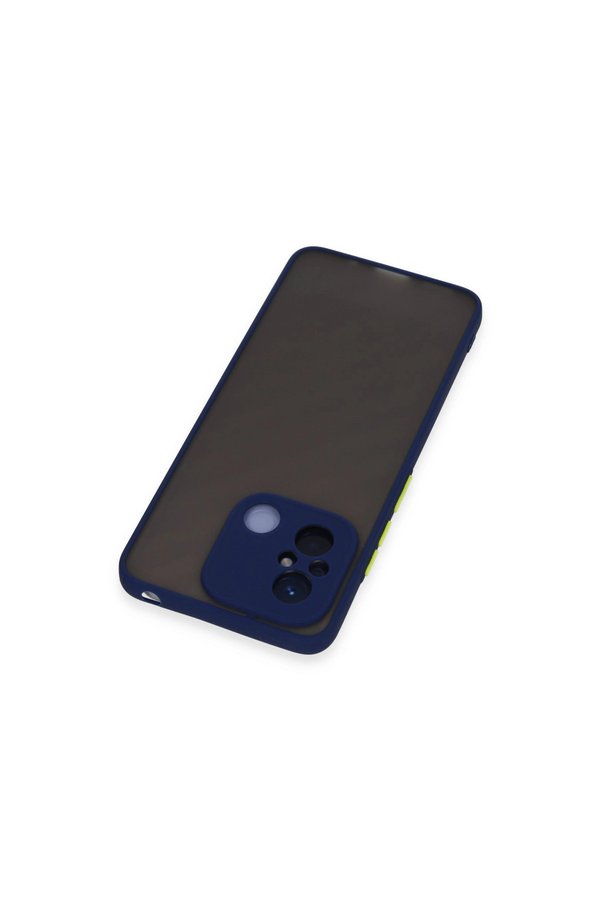 Evimdeyokyok Xiaomi Redmi 12C Kılıf Montreal Silikon Kapak - Lacivert