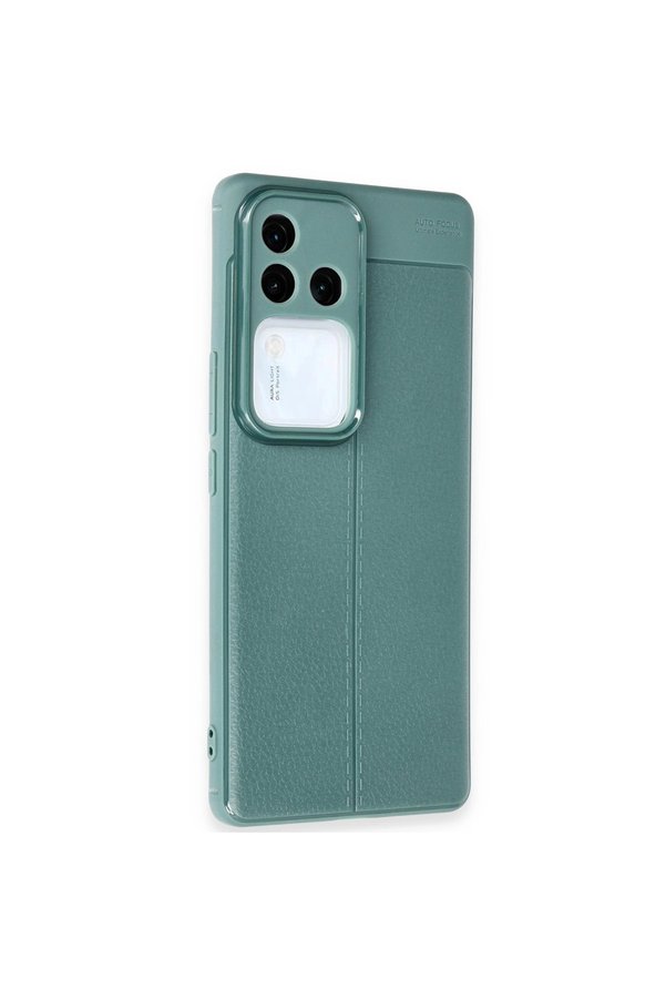 Evi̇mdeyokyok Vi̇vo V30 5G Kılıf Auto Focus Kapak - Koyu Yeşi̇l