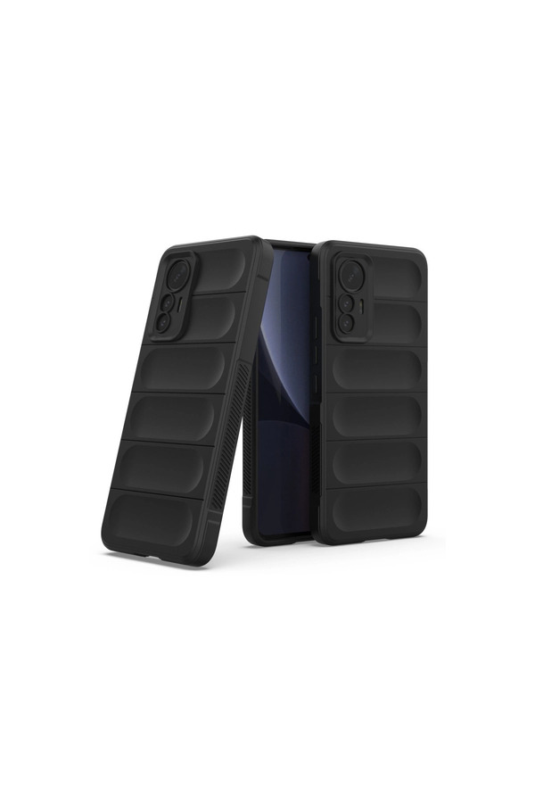Evimdeyokyok Xiaomi Mi 12 Lite Kılıf Optimum Silikon - Siyah