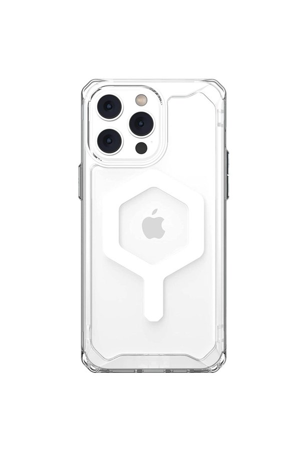Evimdeyokyok Apple İphone 14 Pro Kılıf Uag Plyo Magneticsafe Silikon - Şeffaf