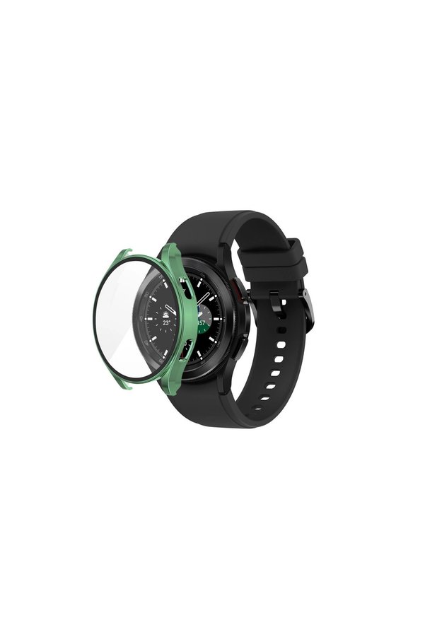 Evimdeyokyok Watch 5 44Mm Wall Camlı Kasa Ekran Koruyucu - Koyu Yeşil