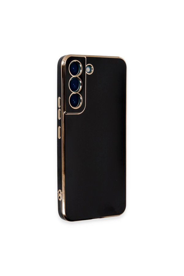 Evimdeyokyok Samsung Galaxy S21 Kılıf Volet Silikon - Siyah