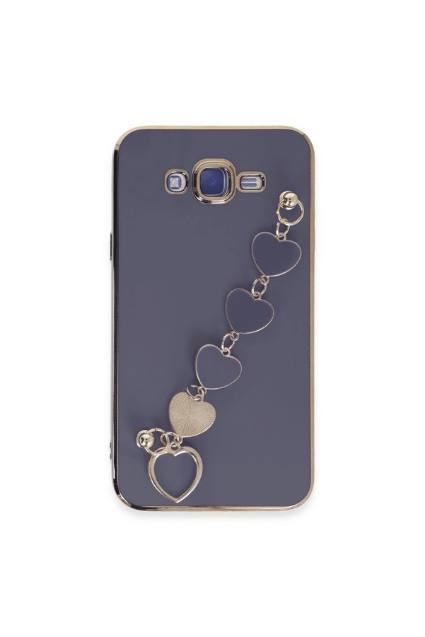 Evimdeyokyok Samsung Galaxy J7 Kılıf Esila Silikon - Gri