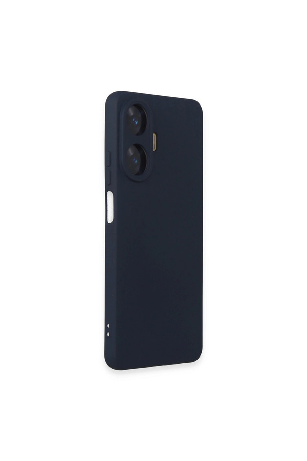 Evi̇mdeyokyok Realme C55 Kılıf Nano İçi̇ Kadi̇fe Si̇li̇kon - Laci̇vert