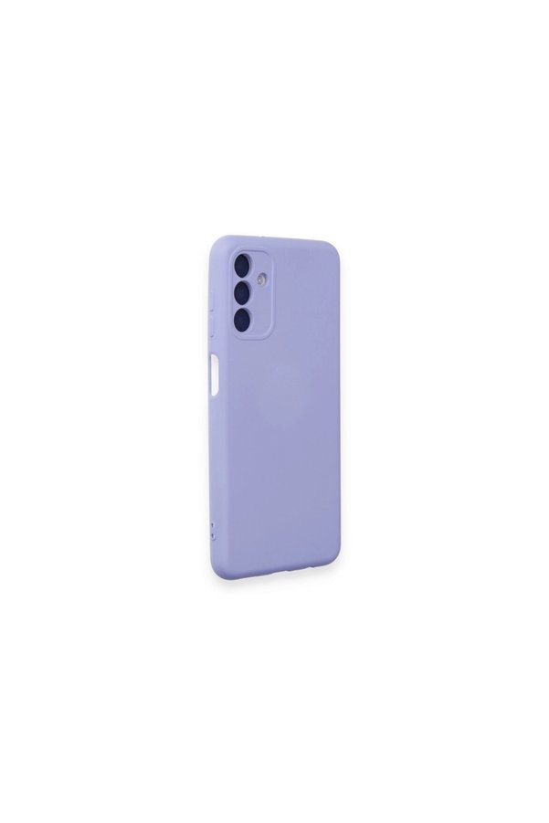 Evimdeyokyok Samsung Galaxy A14 4G Kılıf Nano İçi Kadife Silikon - Lila