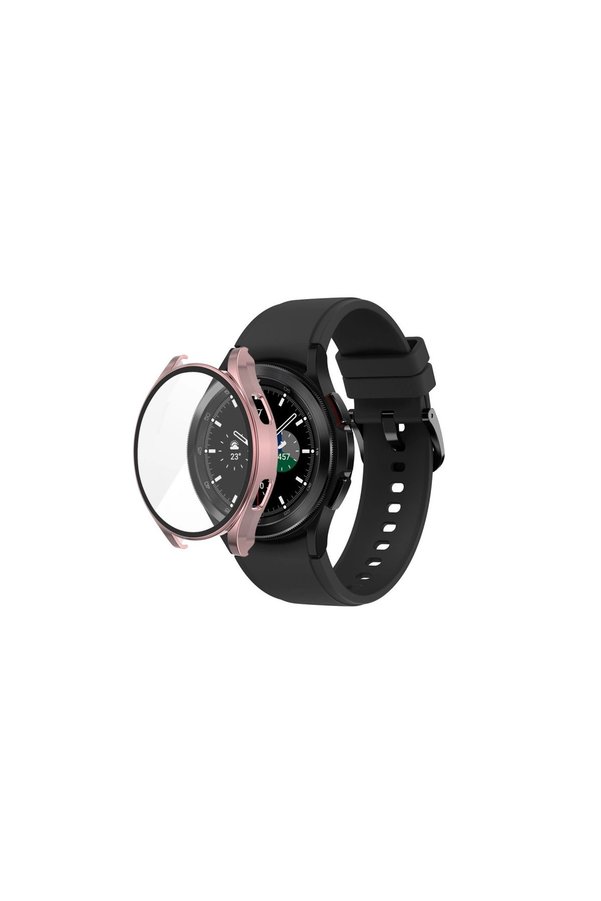 Evimdeyokyok Watch 5 44Mm Wall Camlı Kasa Ekran Koruyucu - Rose Gold