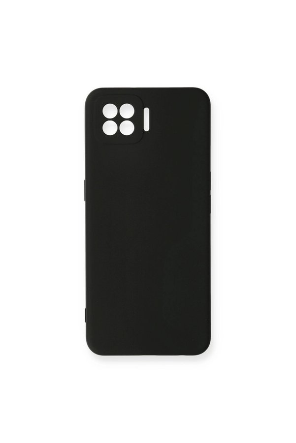 Evimdeyokyok Oppo A73 Kılıf Nano İçi Kadife Silikon - Siyah