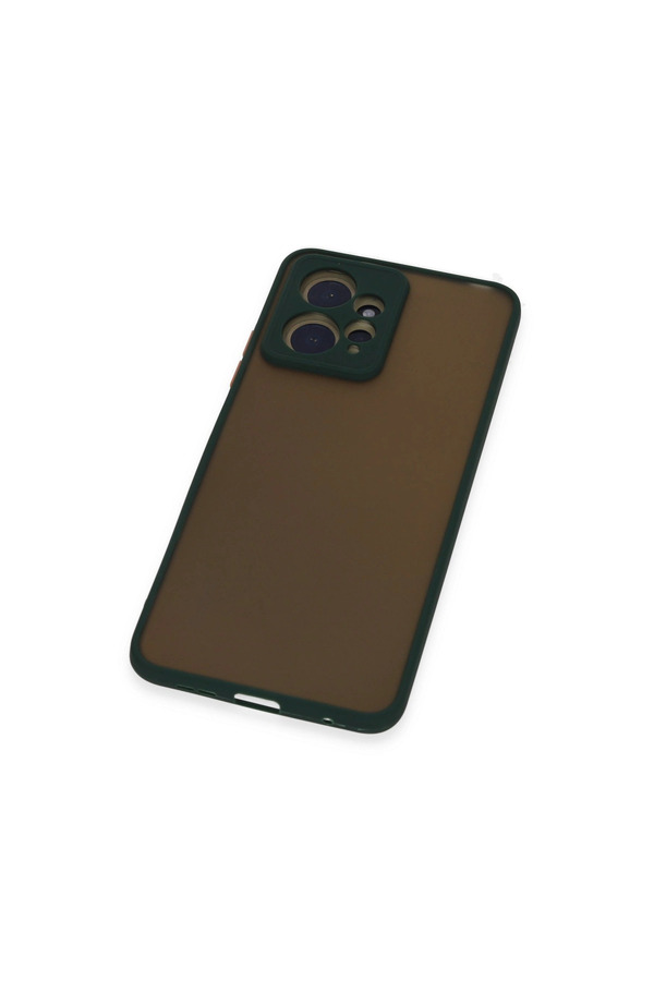 Evimdeyokyok Xiaomi Redmi Note 12 4G Kılıf Montreal Silikon Kapak - Yeşil