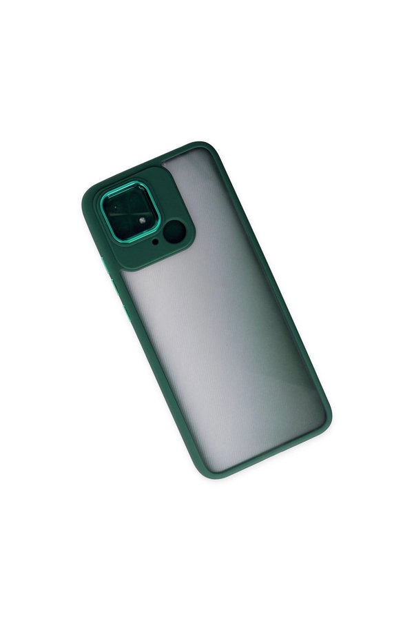 Evimdeyokyok Xiaomi Redmi 10C Kılıf Dora Kapak - Haki Yeşil