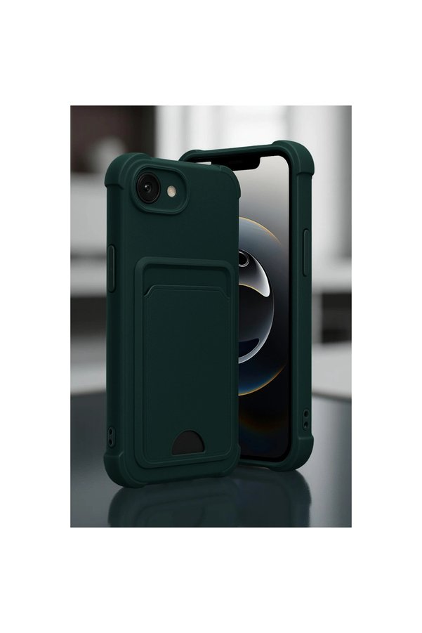 Evimdeyokyok Apple İphone 16E Kelvin Kartvizitli Silikon - Derin Mor