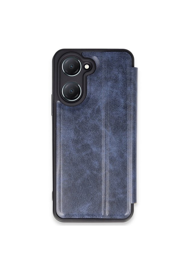 Evimdeyokyok Vivo Y18 Kılıf Flip Cover - Lacivert