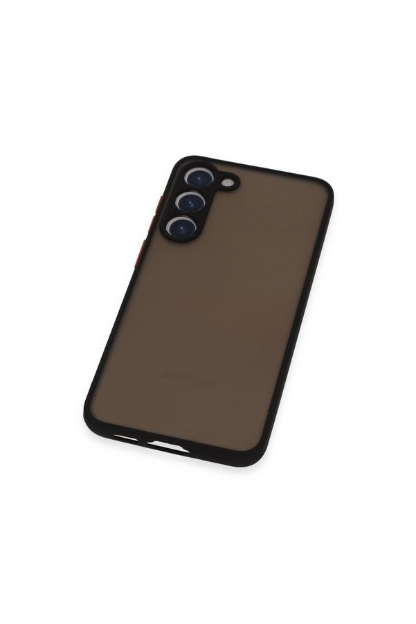 Evimdeyokyok Samsung Galaxy S23 Plus Kılıf Montreal Silikon Kapak - Siyah