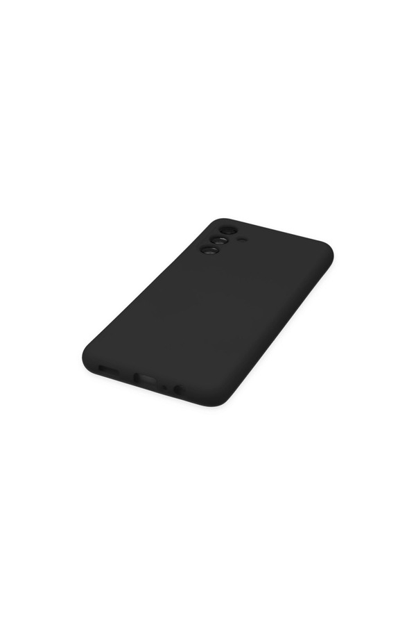 Evimdeyokyok Samsung Galaxy A04S Kılıf Nano İçi Kadife Silikon - Siyah