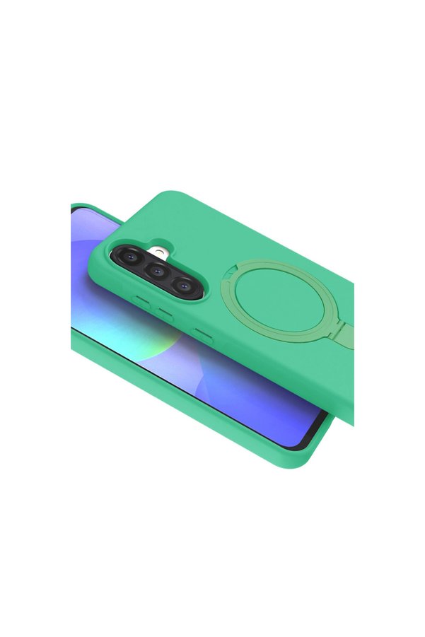 Evi̇mdeyokyok Samsung Galaxy A26 Regal Magsafe Standlı Kapak - Yeşi̇l